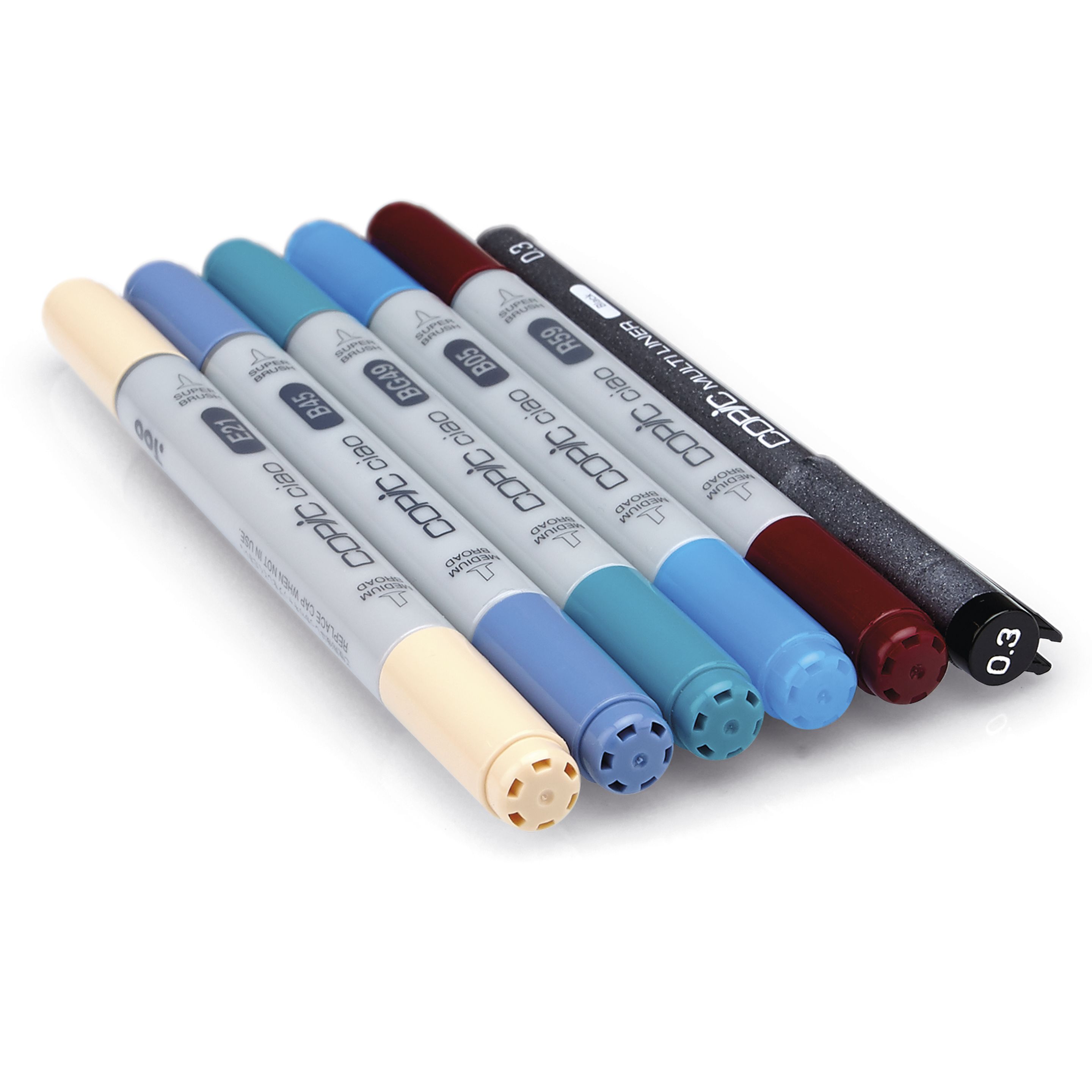 Copic Ciao Set 5+1 Manga 2 - 5