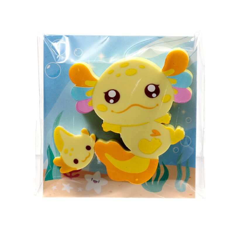Axolotl (Salamander) 2-Pack Suddgummiset - 4