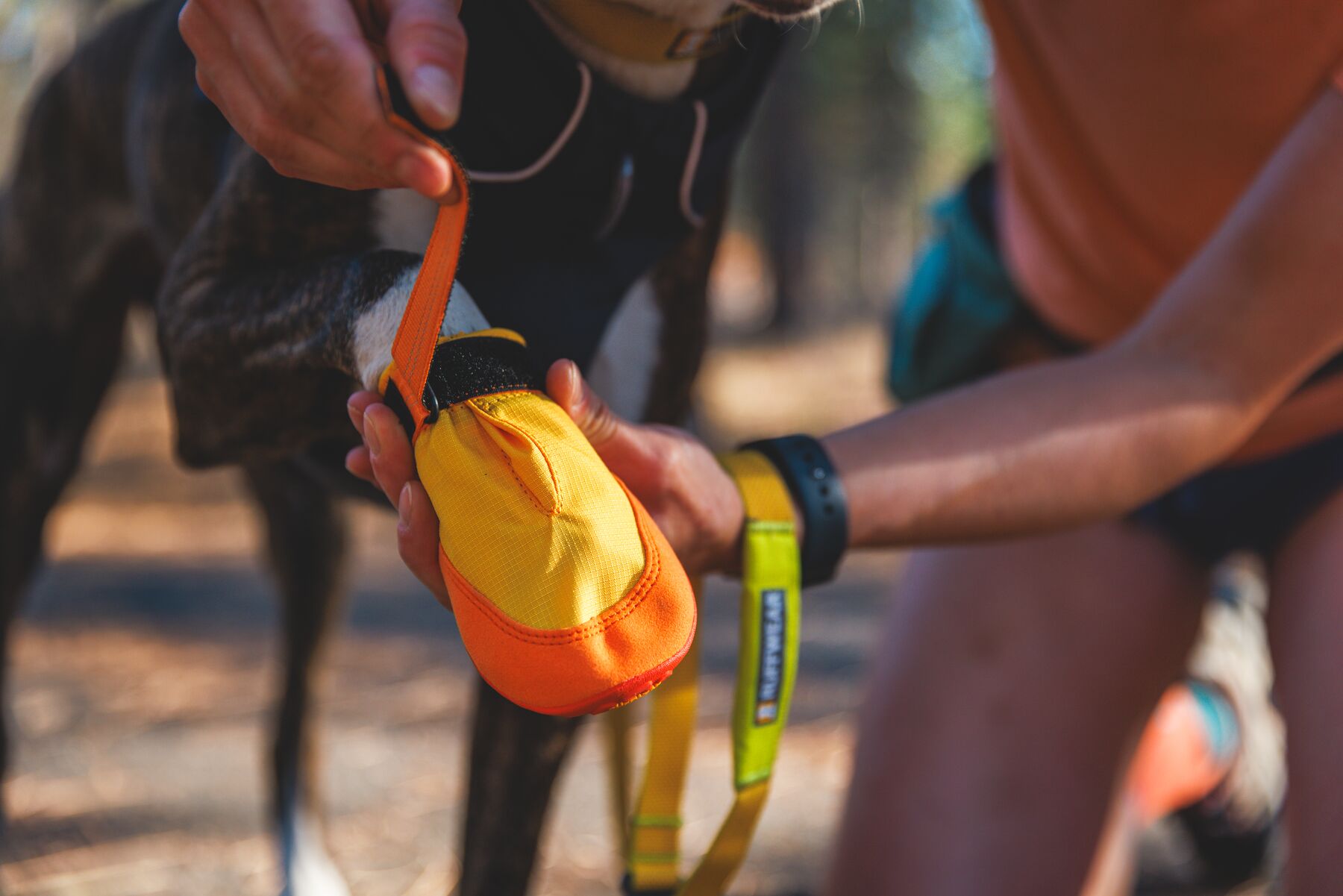 Ruffwear Summit Trex Shoes  - Sunrise Yellow - 8