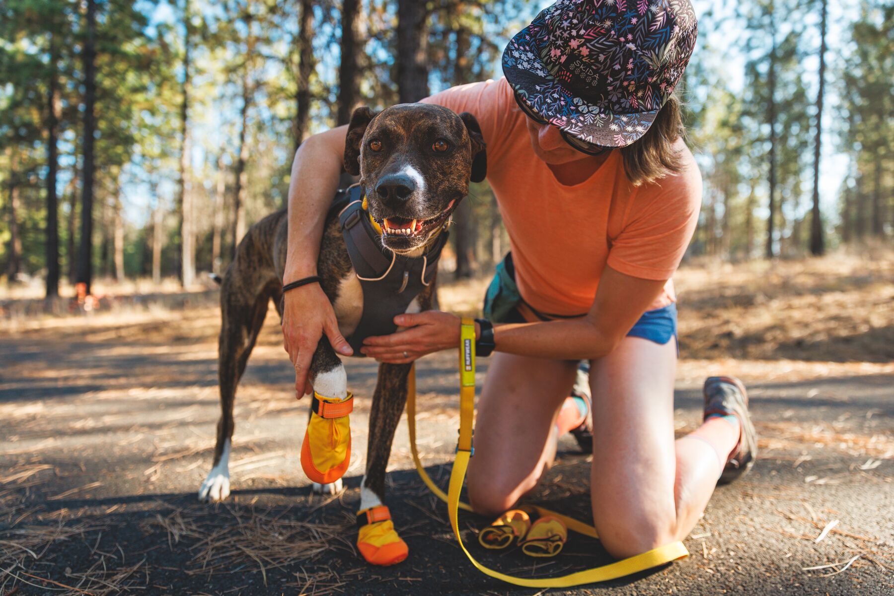 Ruffwear Summit Trex Shoes  - Sunrise Yellow - 6