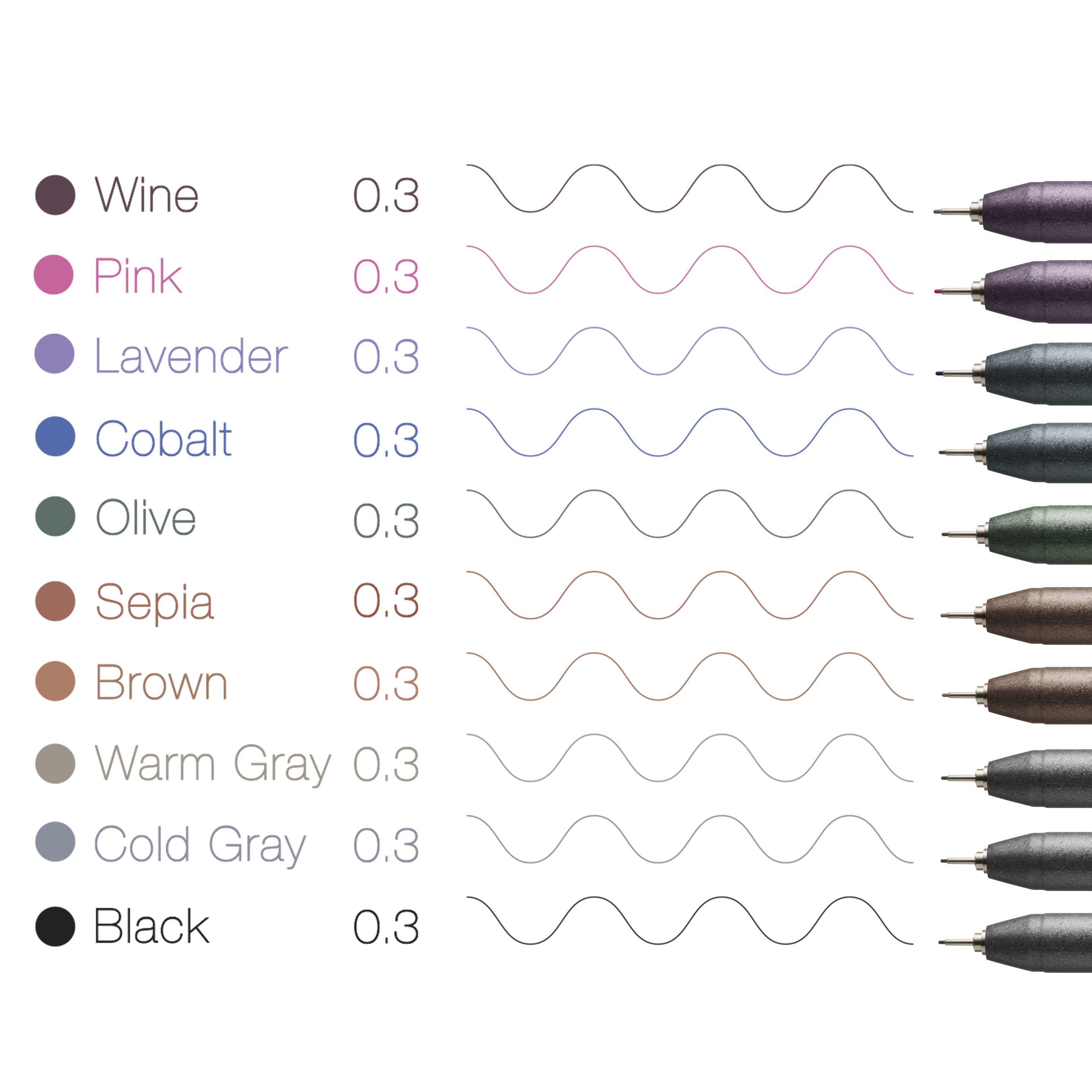 Copic Multiliner set - 5