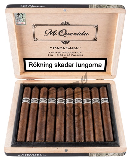 Dunbarton Mi Querida Black Papasaka Cigarrlåda 10-pack
