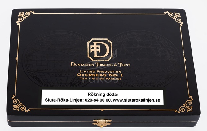 Dunbarton Overseas No. 1 Toro Cigarrlåda 10-pack