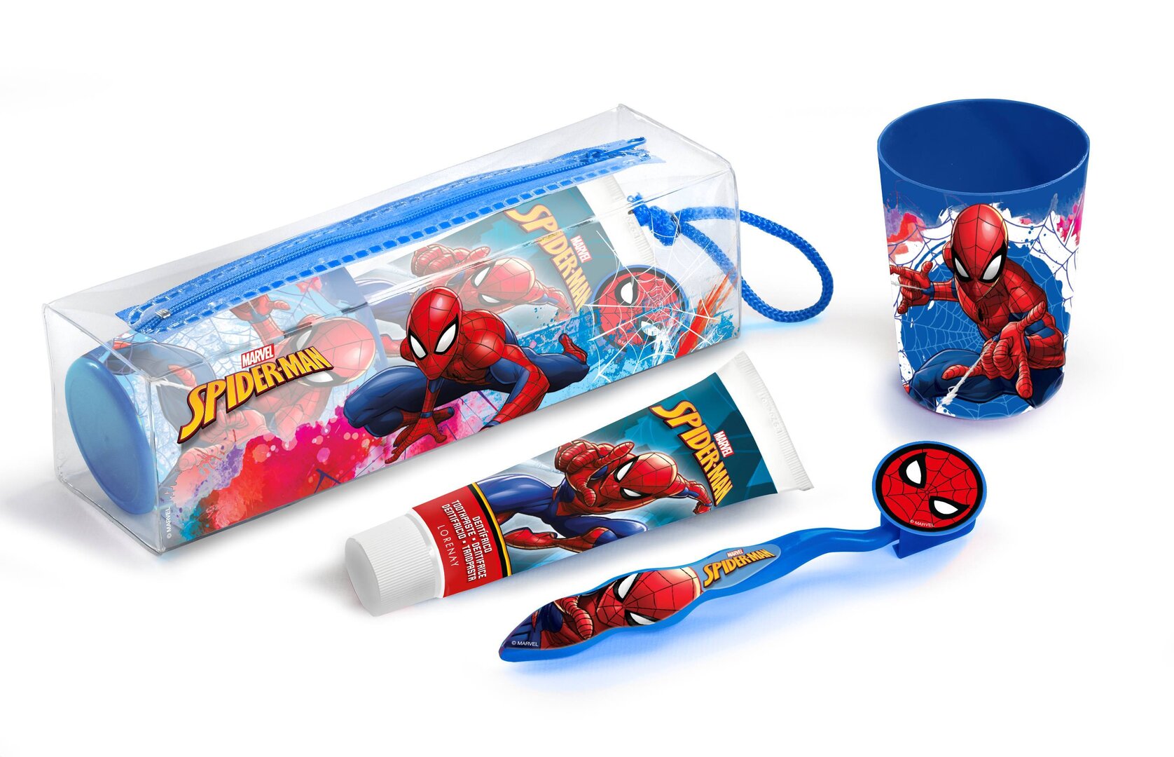 Spiderman Marvel Kit Tandhygien för Barn
