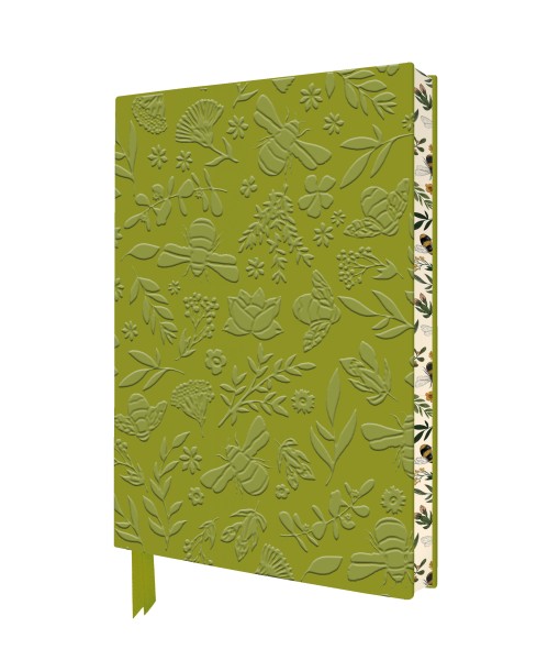 Jade Mosinski: Garden Bees Artisan Art Notebook (Flame Tree Journal)