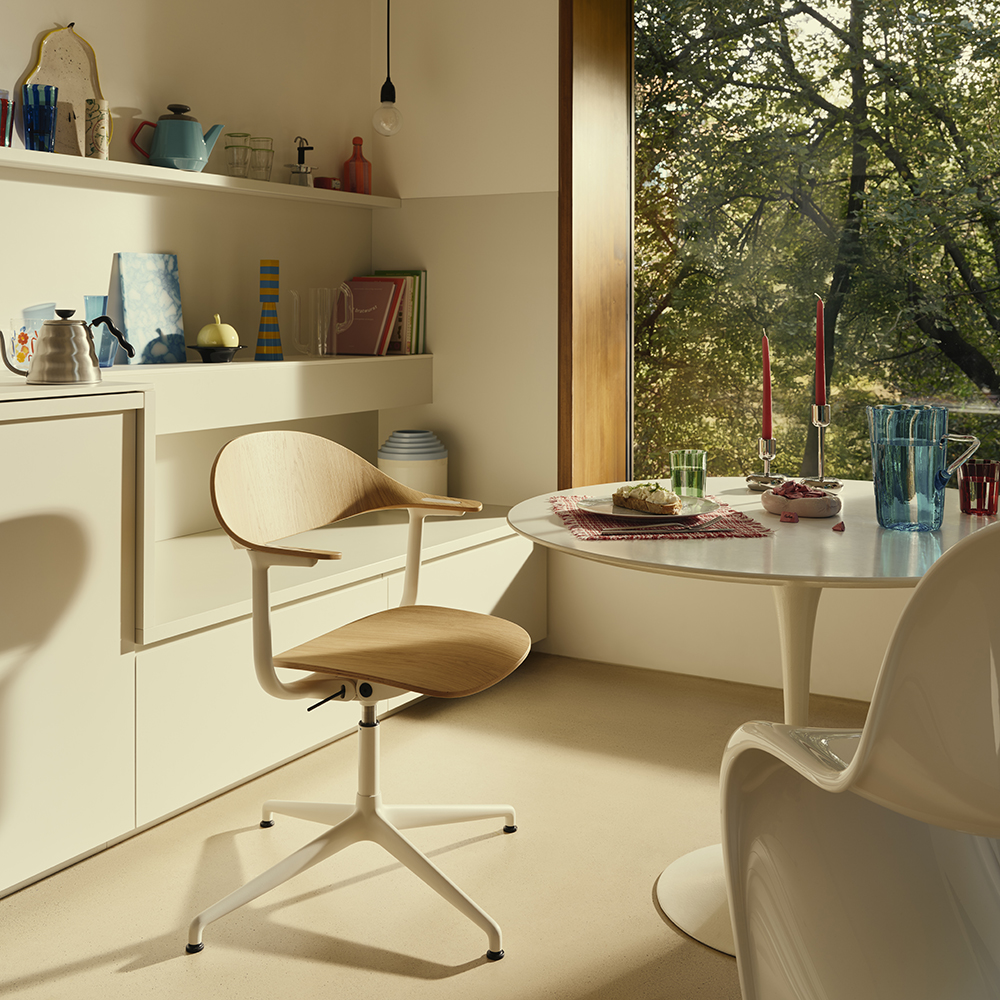 Mynt Desk Chair (vaneer) - Vitra - 4