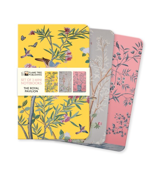 Royal Pavilion, Brighton Set of 3 Mini Notebooks