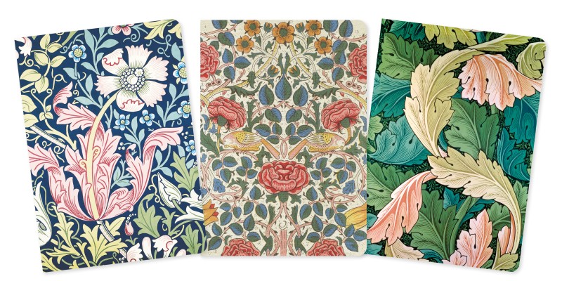 William Morris Set of 3 Standard Notebooks - 2