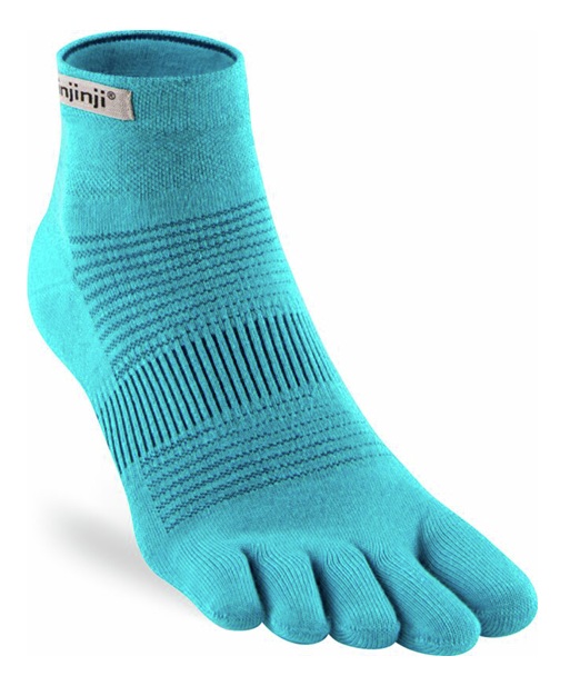 Injinji Run Lightweight Mini-Crew Pacific Blue