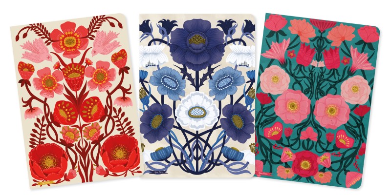Nina Pace Set of 3 Standard Notebooks - 2