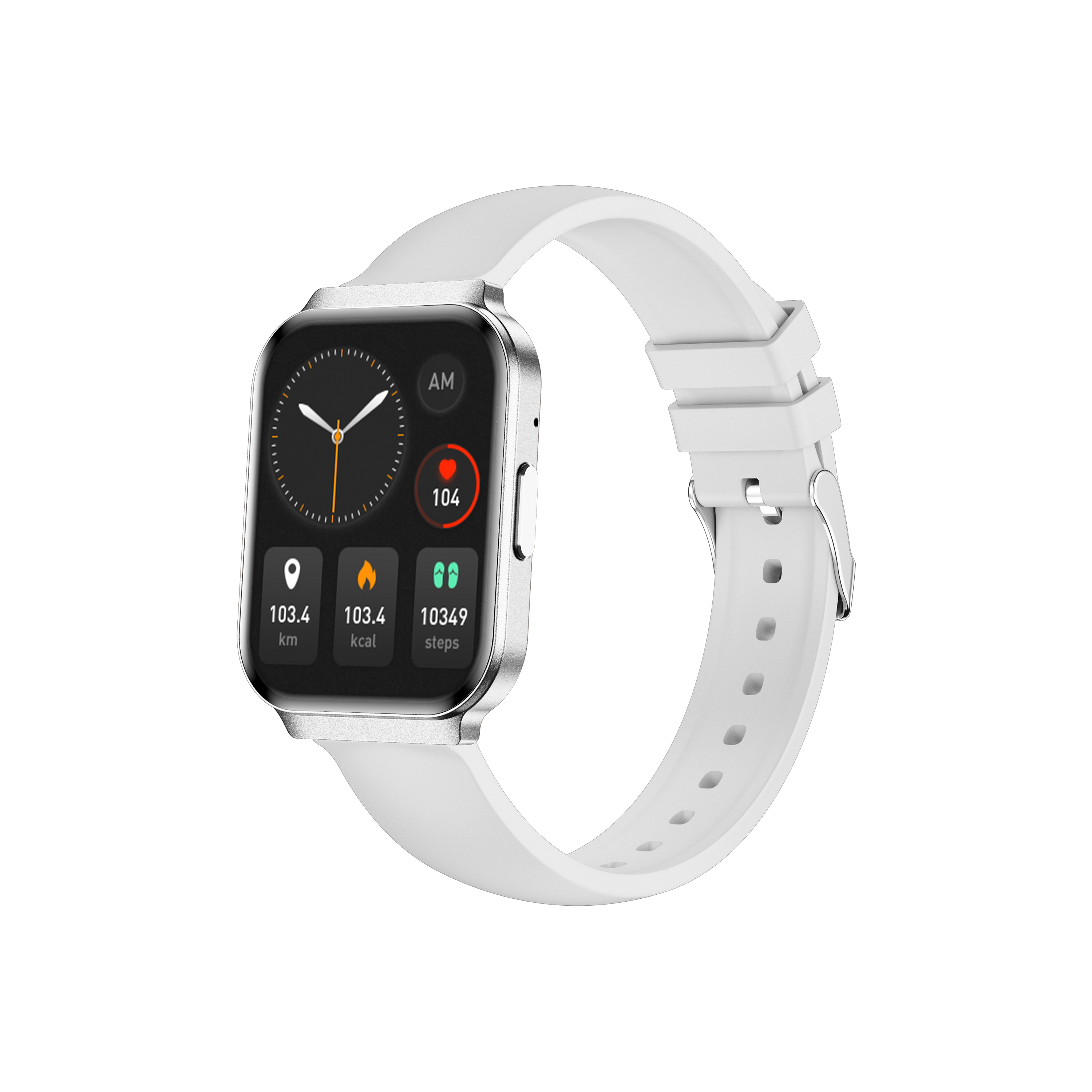 Philippe Palmer Smart Watch LP79 Ultra Thin Silver