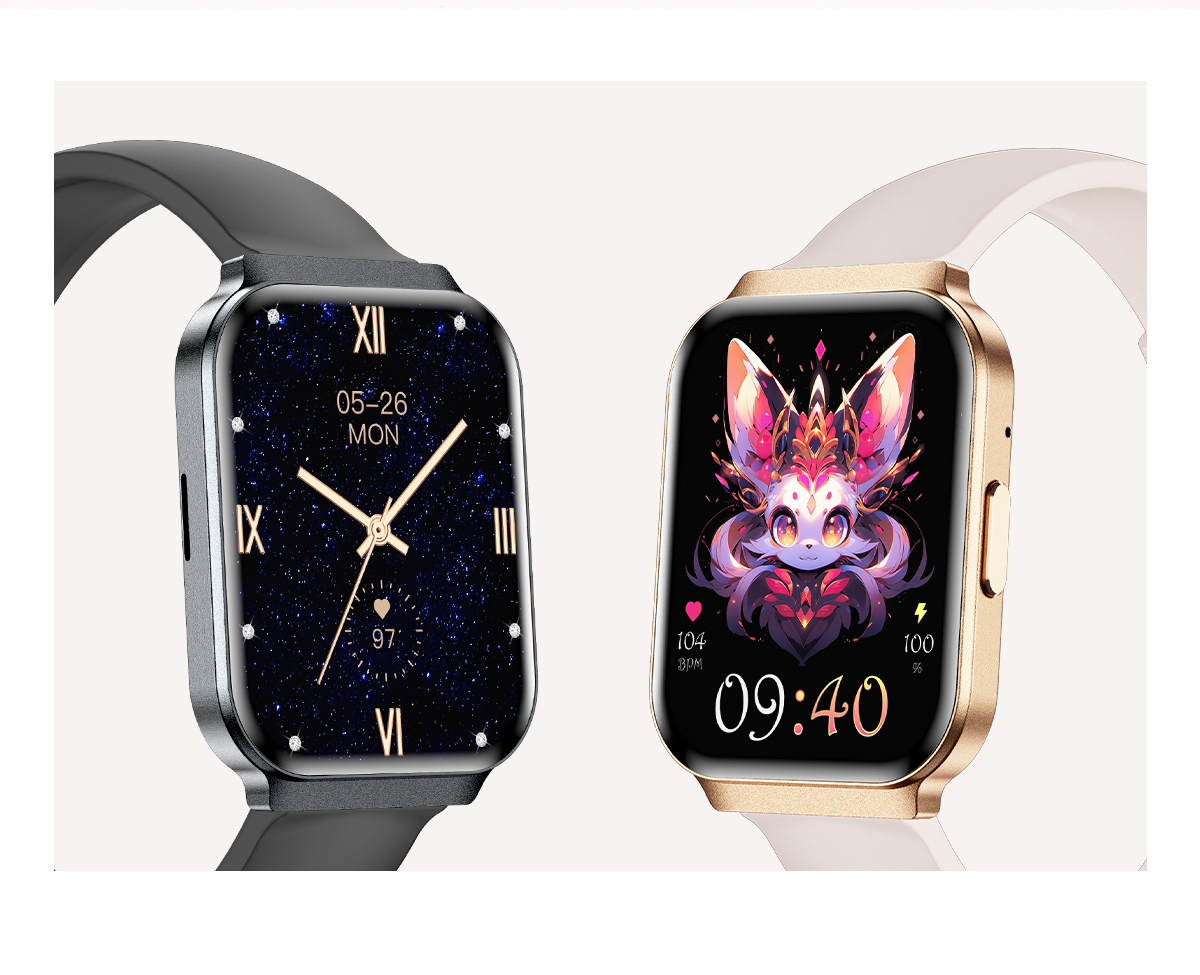 Philippe Palmer Smart Watch LP79 Ultra Thin Gold Mesh - 9