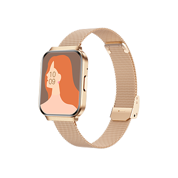 Philippe Palmer Smart Watch LP79 Ultra Thin Gold Mesh