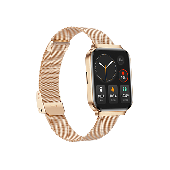 Philippe Palmer Smart Watch LP79 Ultra Thin Gold Mesh