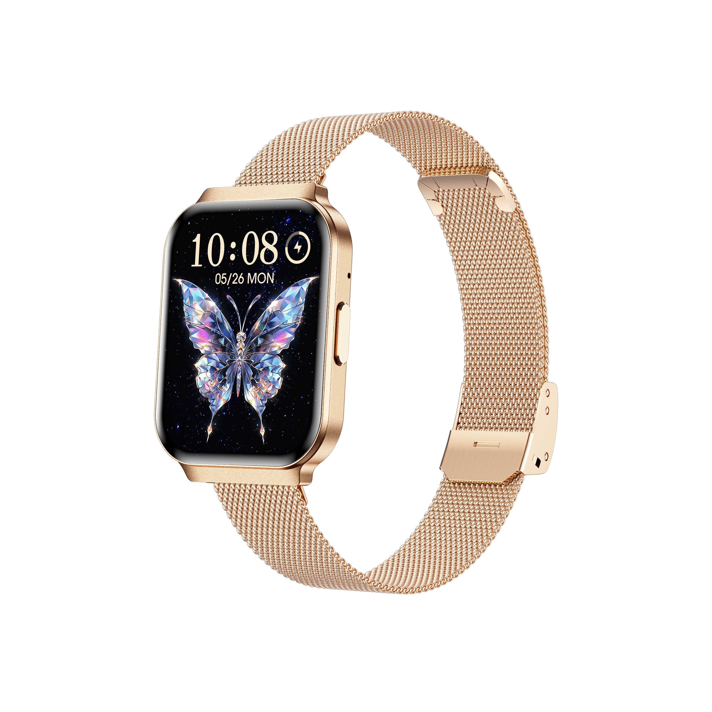 Philippe Palmer Smart Watch LP79 Ultra Thin Gold Mesh - 4