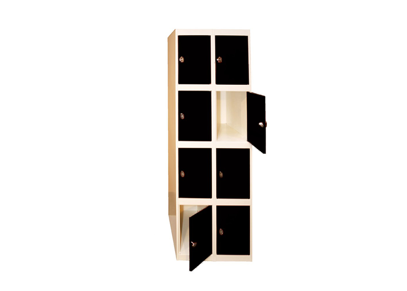 Klädskåp – Modell 2, 8 fack - 4