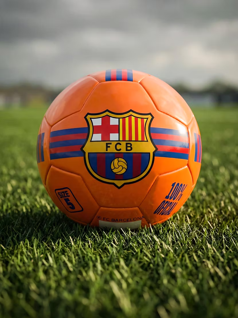 FC Barcelona Fotboll Orange