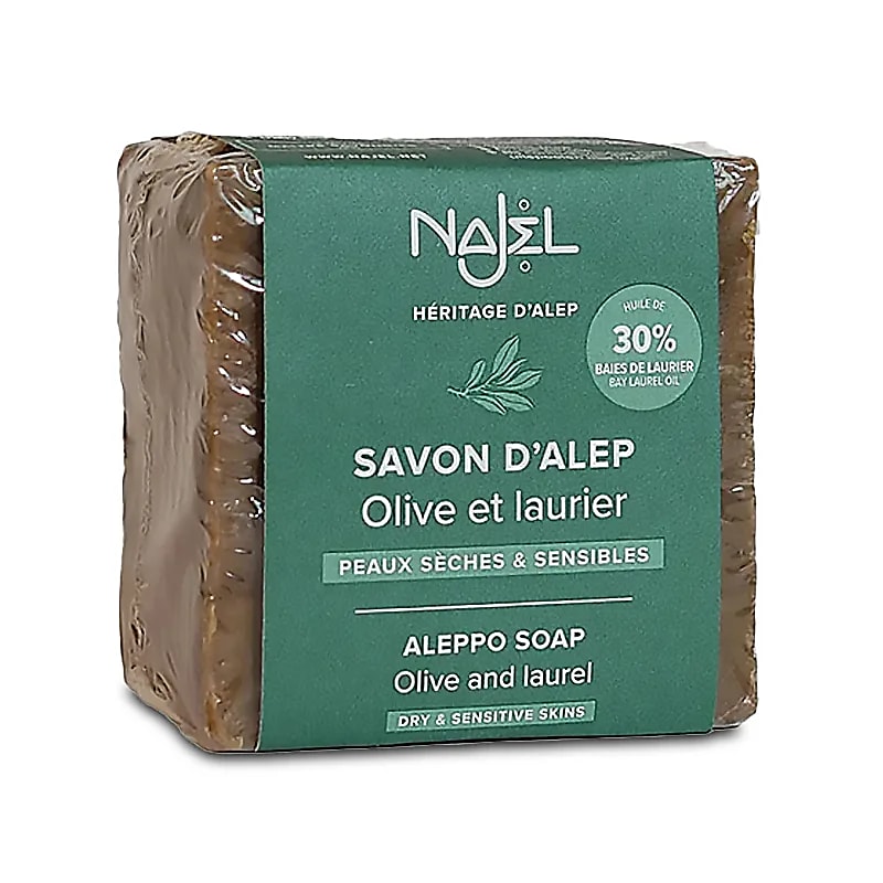 Aleppotvål 30% lagerbärsolja - 180gram