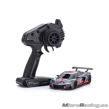 KYOSHO - MINI-Z MR04 RWD Corvette C8-R Gun Metallic/Red - Ready To Run
