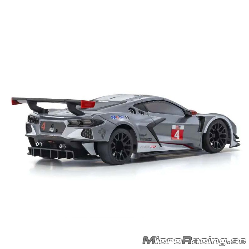 KYOSHO - MINI-Z MR04 RWD Corvette C8-R Gun Metallic/White - Ready To Run - 3