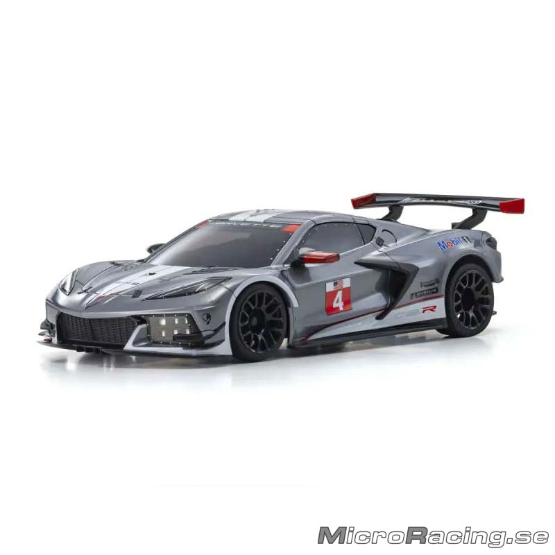 KYOSHO - MINI-Z MR04 RWD Corvette C8-R Gun Metallic/White - Ready To Run - 2