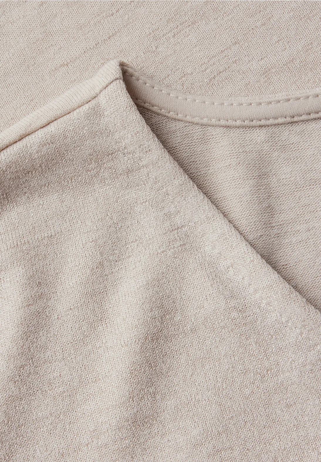SOL Coated V-neck Shirt - Moonstone Sand - Street One - 5