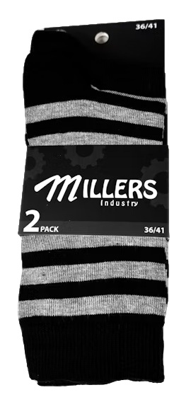 2-Pack Millers Strumpor - 2