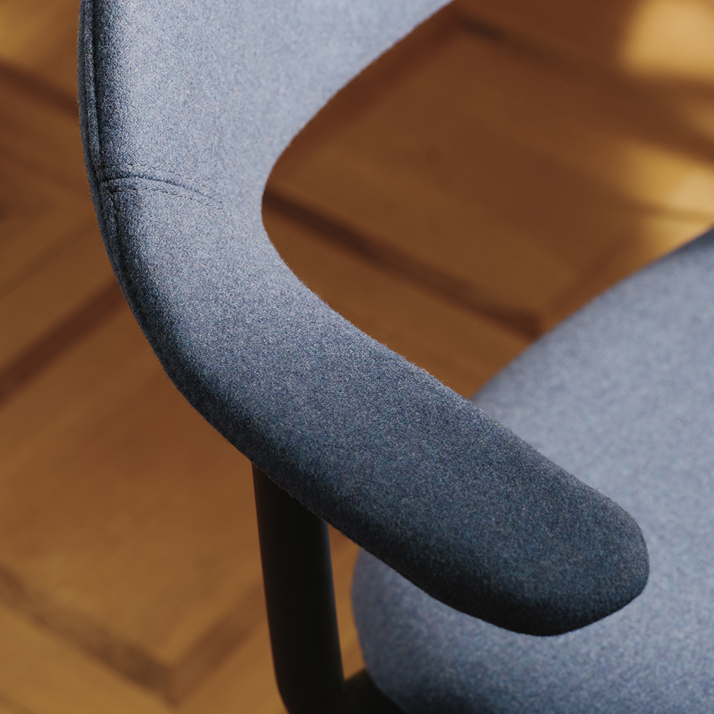 Mynt Desk Chair (upholstered back/seat) - Vitra - 5