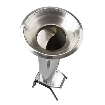Froadp Fruitpers 7 l, roestvrij staal, fruitmolen, draagbaar, met handslinger, wijnpers in set, appelpers voor fruitwijnen, vruchtensappen, appelsap en meer