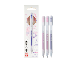 Sakura Gelly Roll stardust glitter gel pens, 3-set