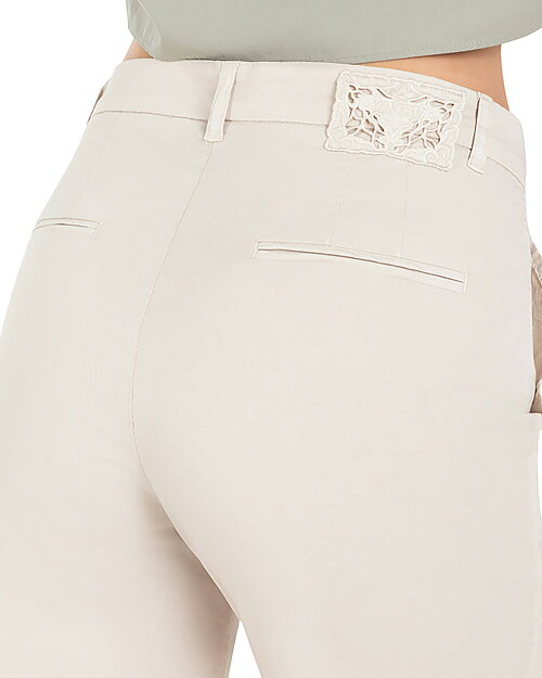 Bermudashorts Stella ljusbeige - 4