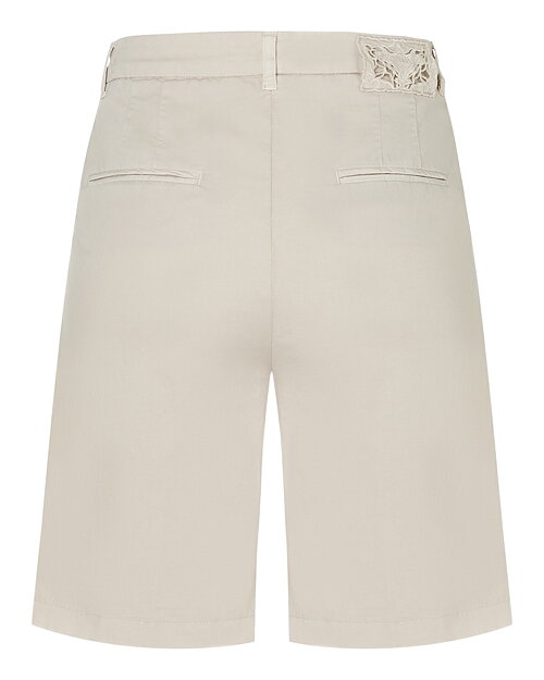 Bermudashorts Stella ljusbeige - 6