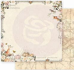 Prima Marketing Autumn Sunset Collection -Falling Leaves 
