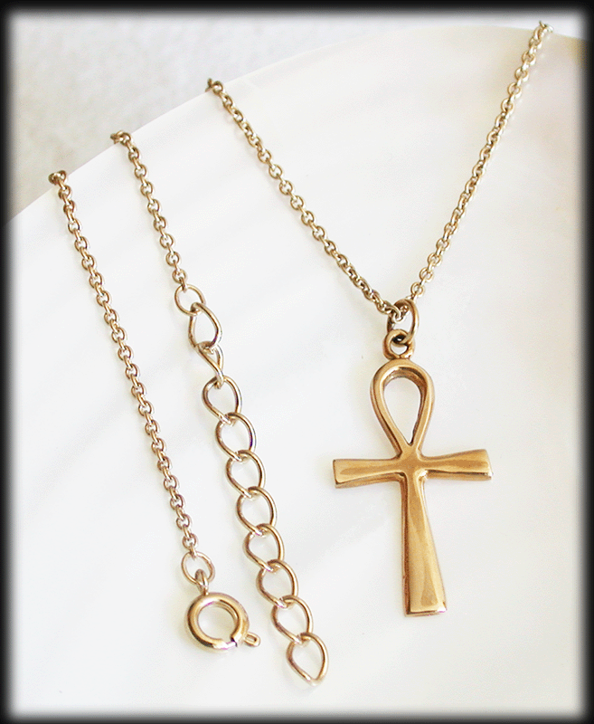 Ankh hänge i brons - 2