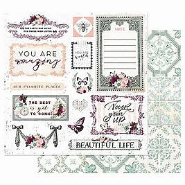 Prima Marketing Pretty Mosaic Collection -Beautiful Life