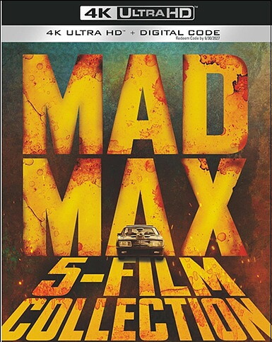 Mad Max 5-Film Collection (BLU-RAY 4K ULTRA HD + BLU-RAY)