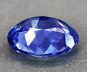 Gema de tanzanita natural suelta de 0,76 ct, rara y de primera calidad. - 3