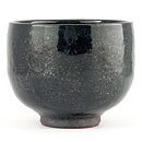Isak Isaksson (2000s) Unique Chawan Bowl with Black Glaze 11 cm  #4