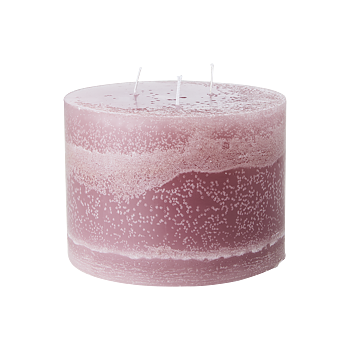Blockljus Cote Nord Old Rose Treveksljus