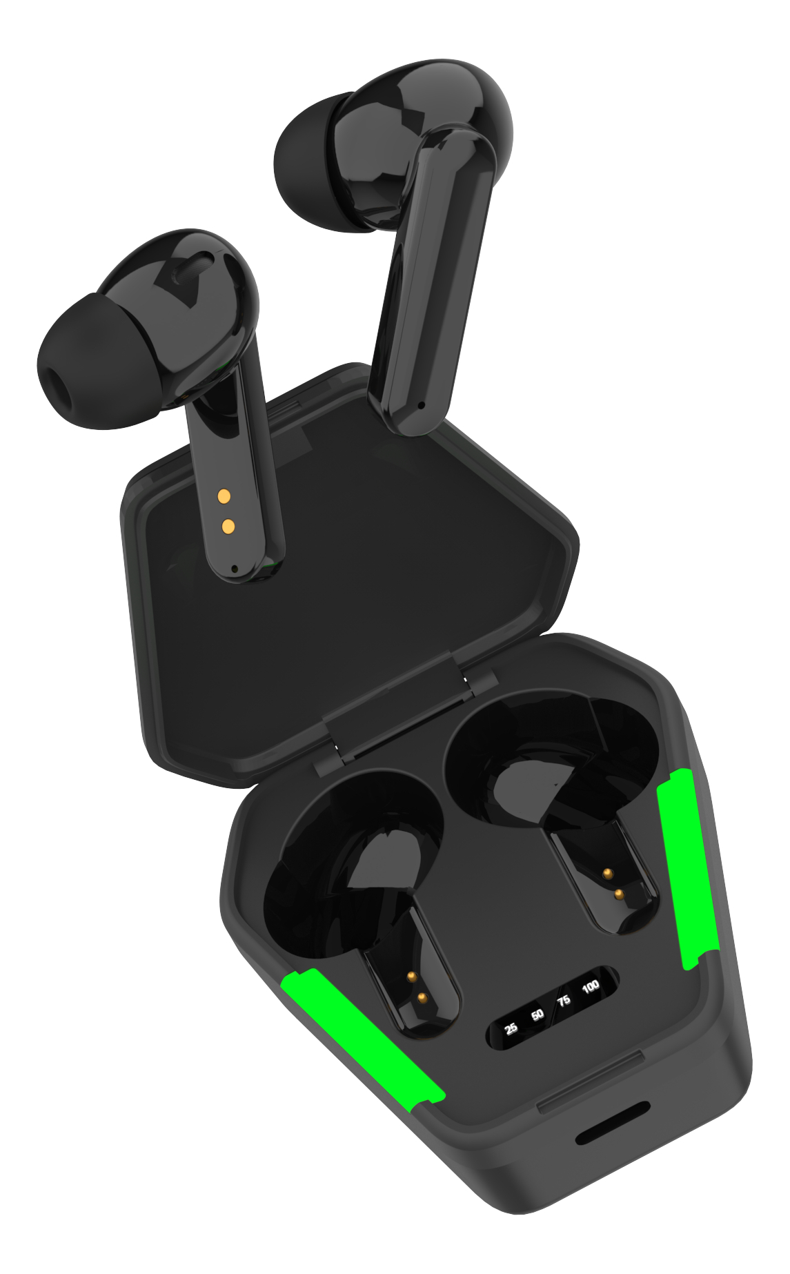 Streetz, True Wireless Stereo, Gaming, in-ear, matt svart - 15
