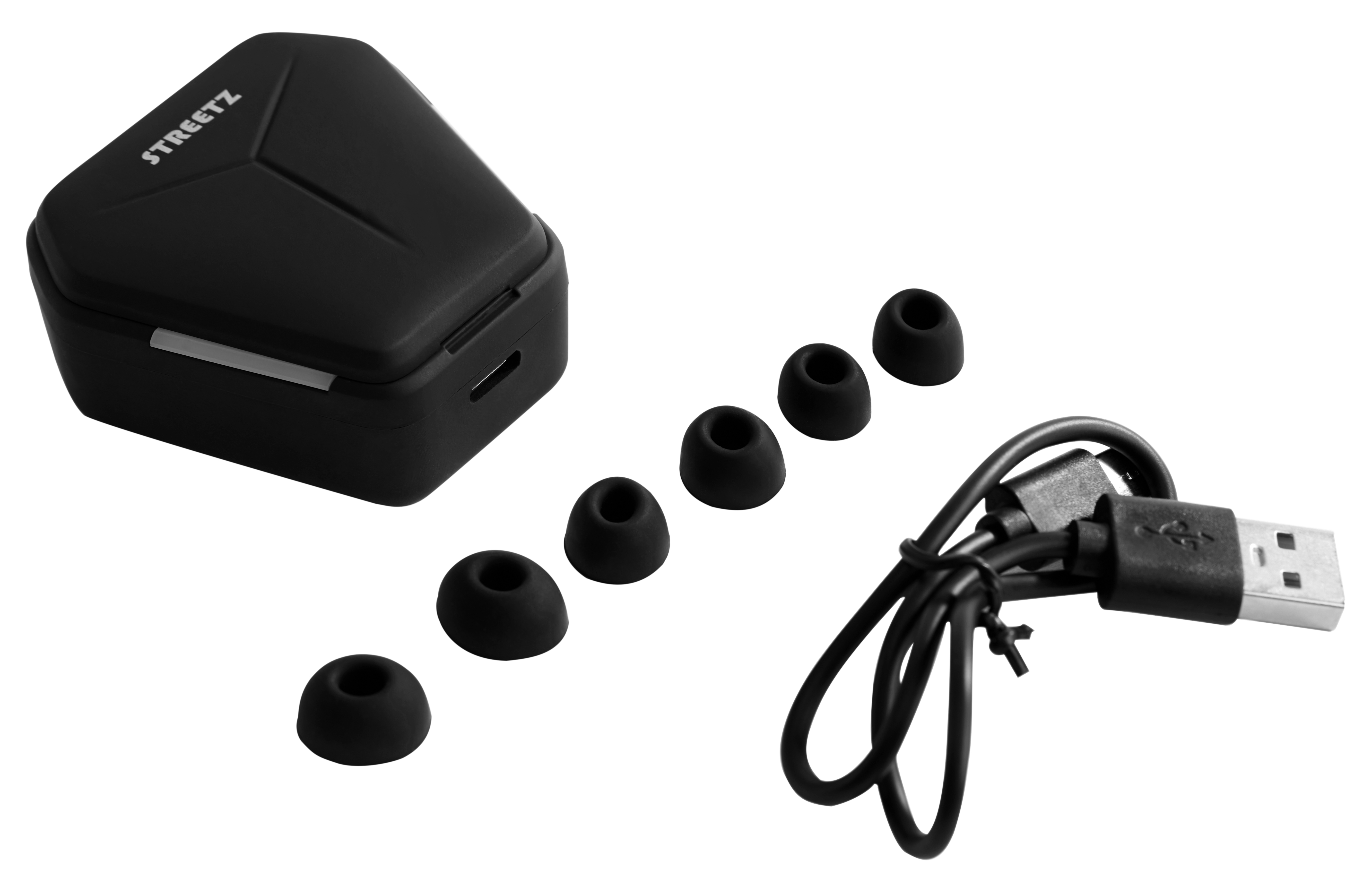 Streetz, True Wireless Stereo, Gaming, in-ear, matt svart - 8