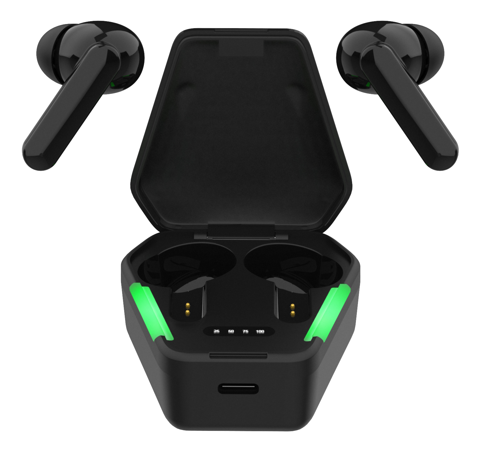 Streetz, True Wireless Stereo, Gaming, in-ear, matt svart - 13
