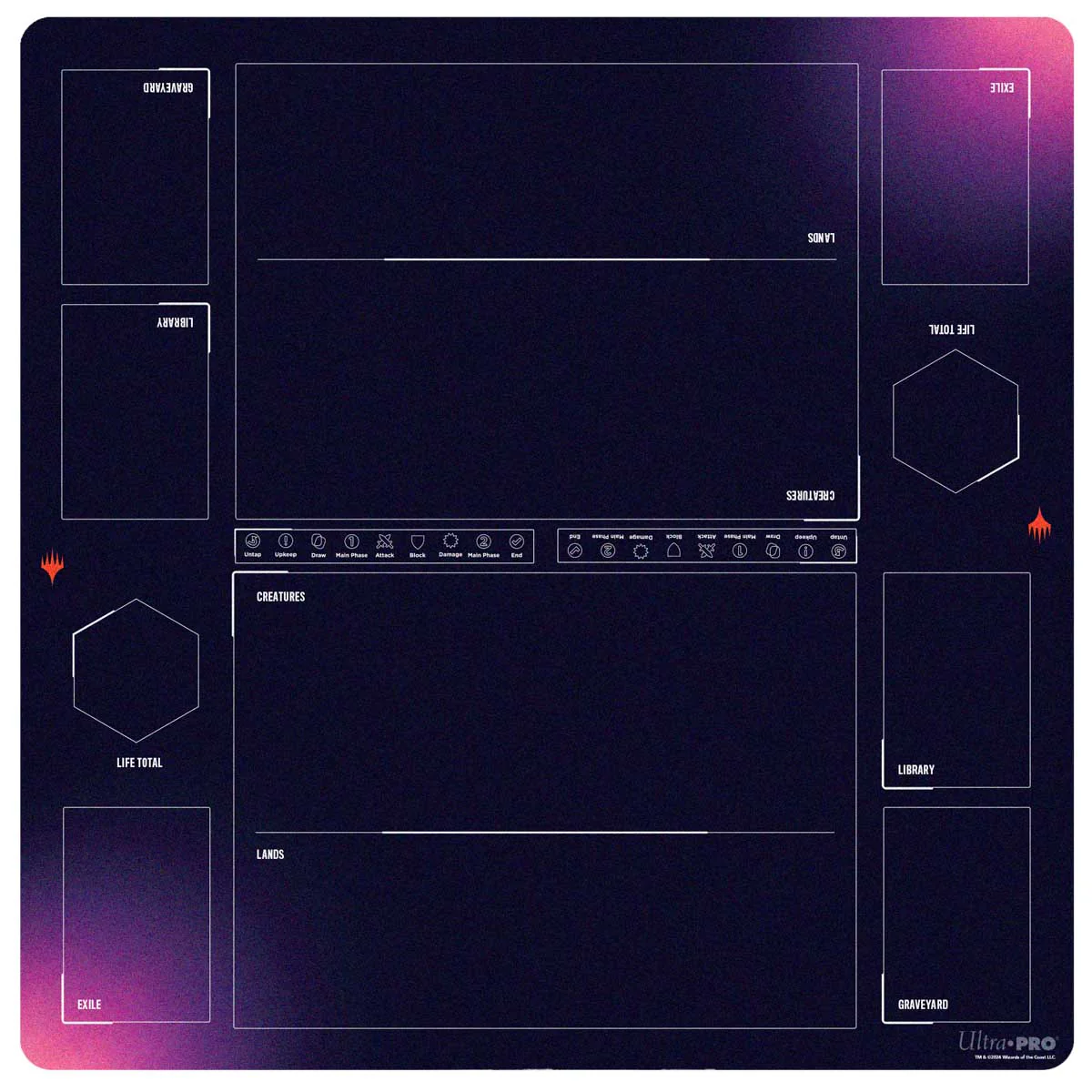 Ultra PRO: Foundations Learn To Play 2-Player Battlemat
