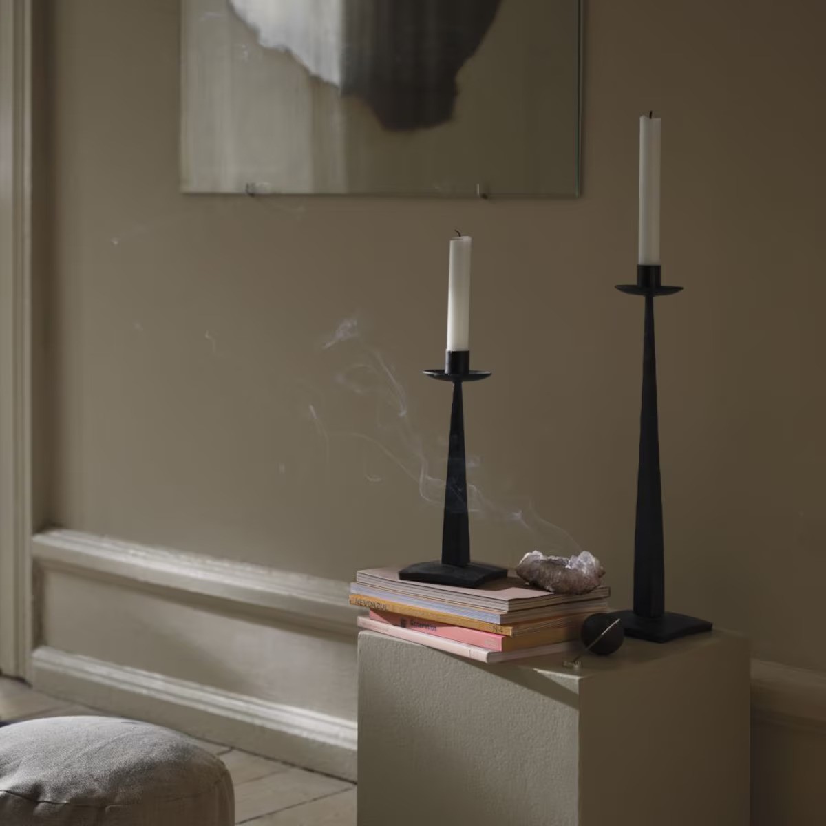 Ljusstake smide 25 cm - Hemslöjdsprodukter - 3
