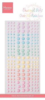 MD Enamel Dots -Over the rainbow