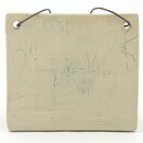 Ulla Winblad (1960s) Heartwarming Wall Plaque with Bird Motif 13 cm (2)