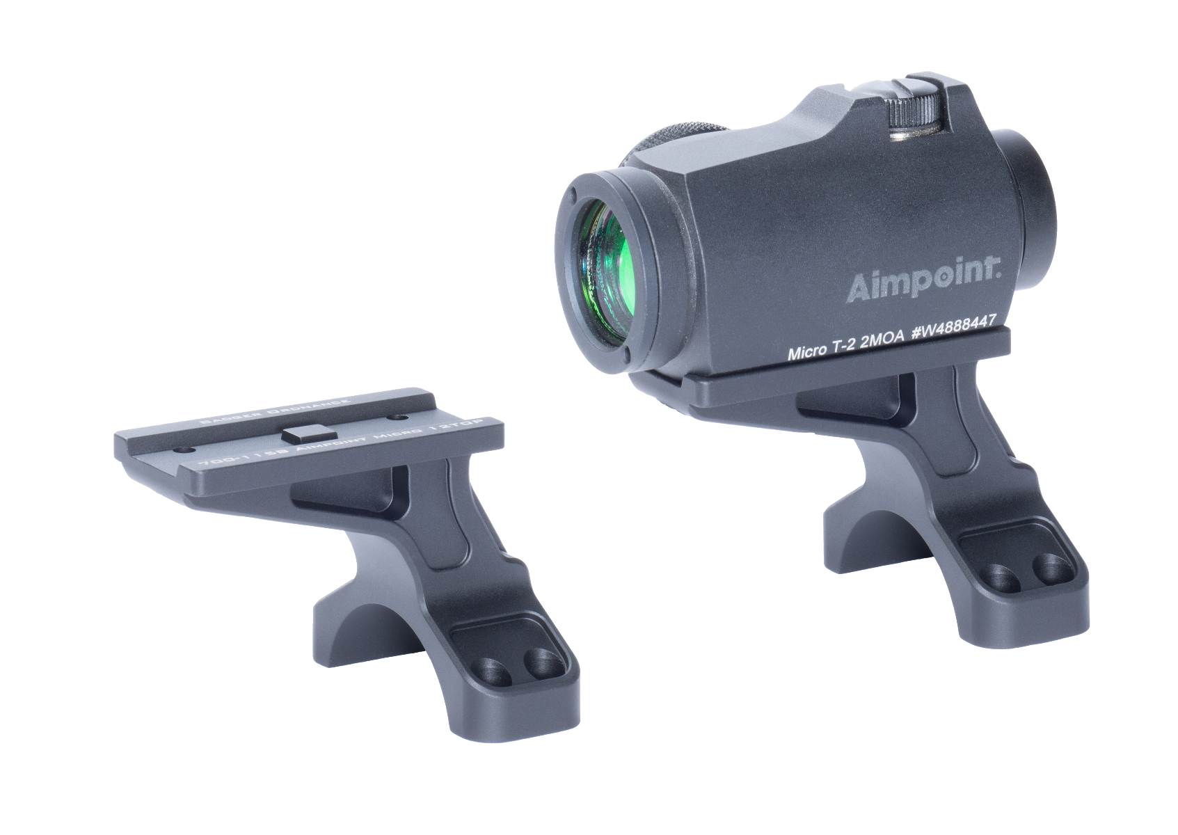 Badger ordnance CONDITION ONE 12 O'CLOCK TOP OPTICAL PLATE-AIMPOINT MICRO-35 MM - 4