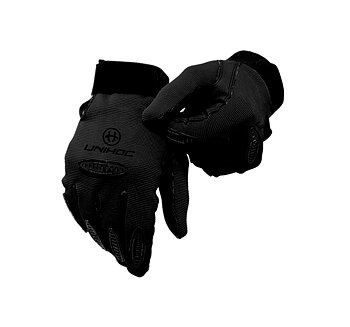Unihoc Goalie Gloves Blackout black