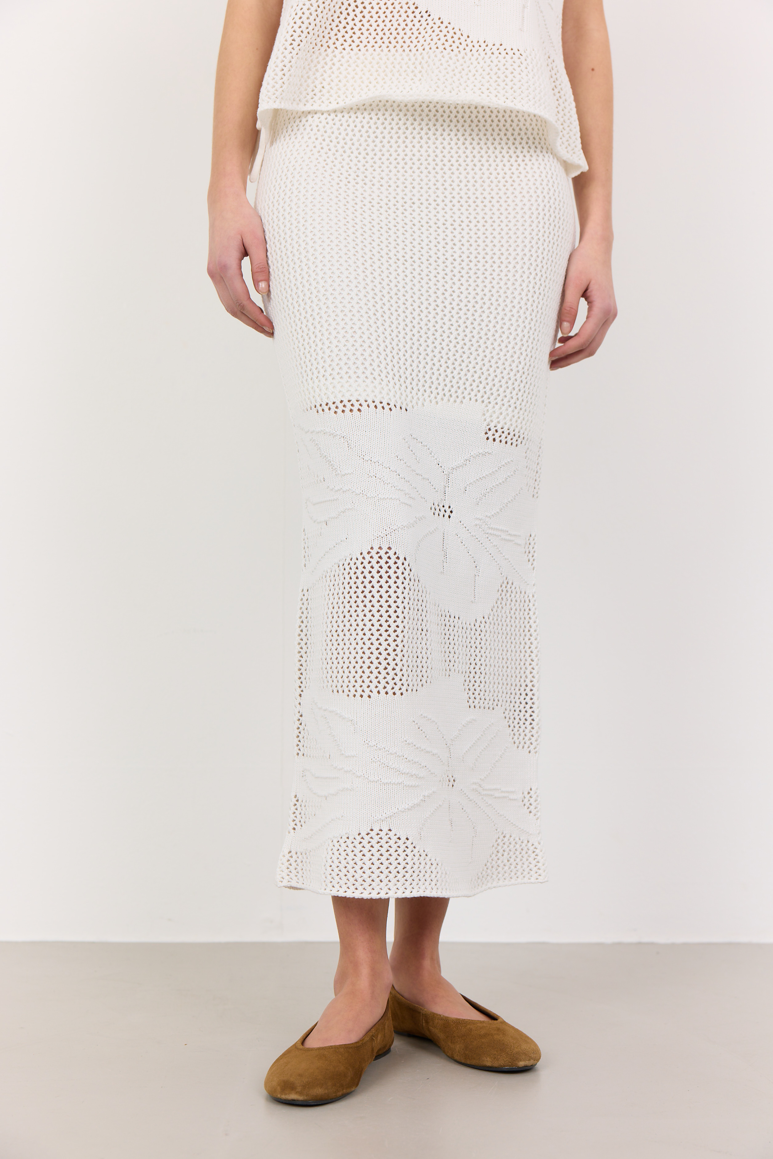 Leveté Room - Lian 2 Skirt Star White