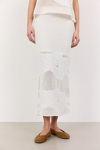 Leveté Room - Lian 2 Skirt Star White